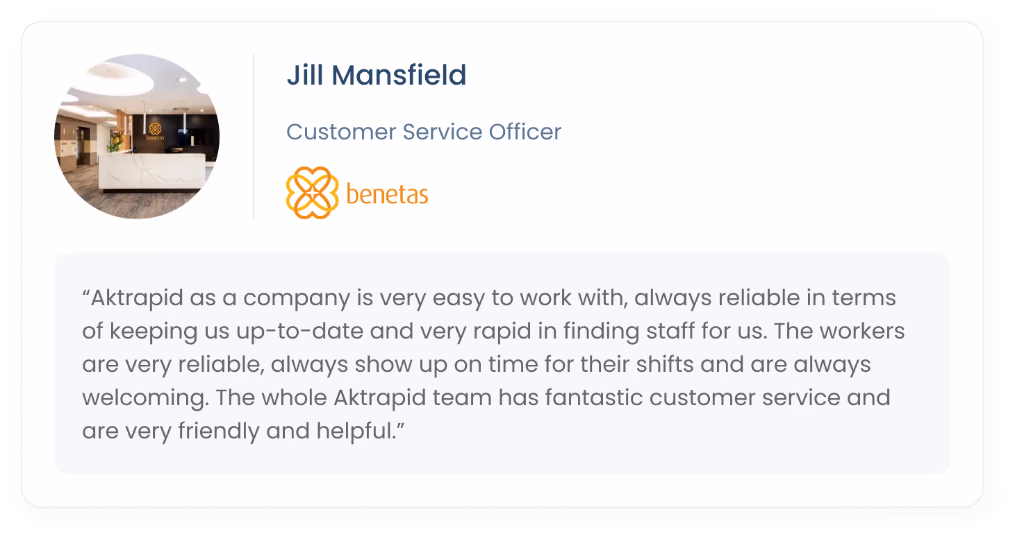 Testimonials from Aktrapid clients and members